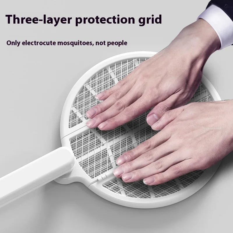 Lisslune | Foldable Automatic Lamp Mosquito Zapper Racket