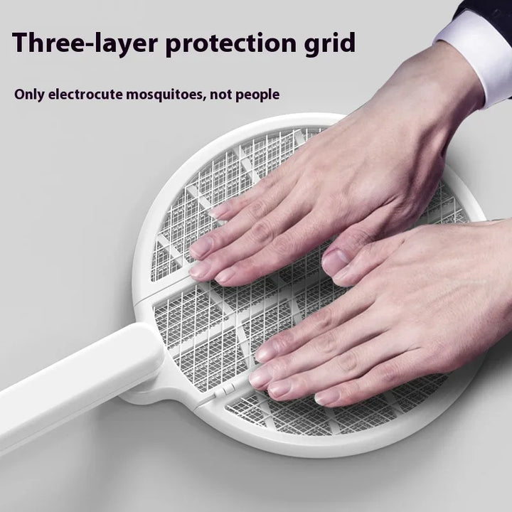 Lisslune | Foldable Automatic Lamp Mosquito Zapper Racket