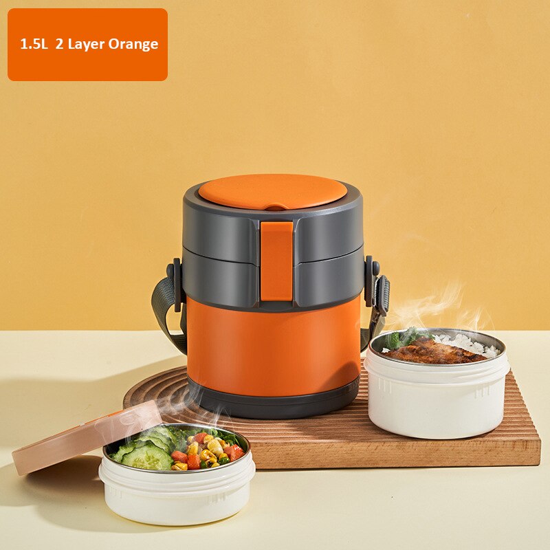 Lisslune | Meal Keeper Stainless Steel Lunch Box
