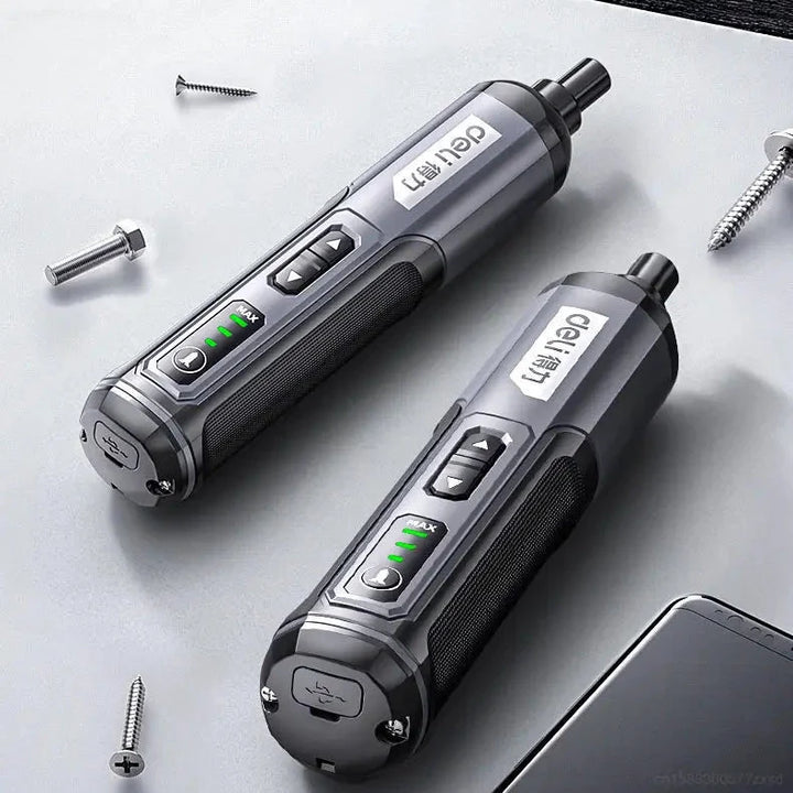 Lisslune | Mini Cordless Rechargeable Electrical Screwdriver Drill Tool Set