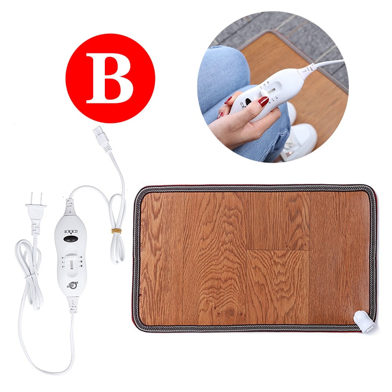Lisslune | Heat Zone Adjustable Leather Foot Warmer Mat