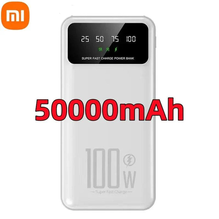 Lisslune | Xiaomi 50000mAh Powerbank with Ultra-Fast Charging 100W and PD3.0 Technology