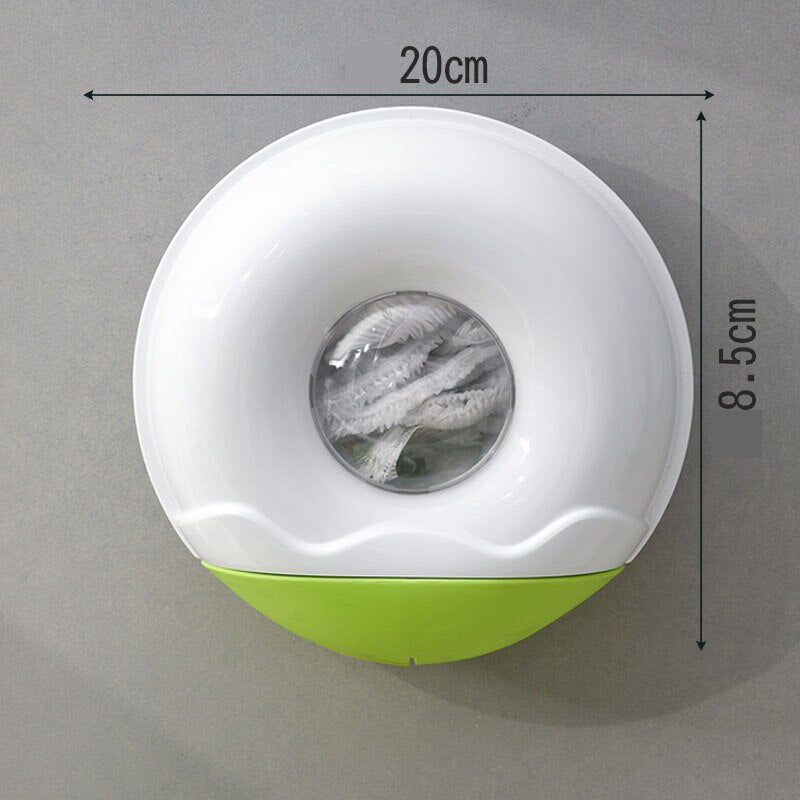 Lisslune | Self-Adhesive Plastic Bag Storage Dispenser