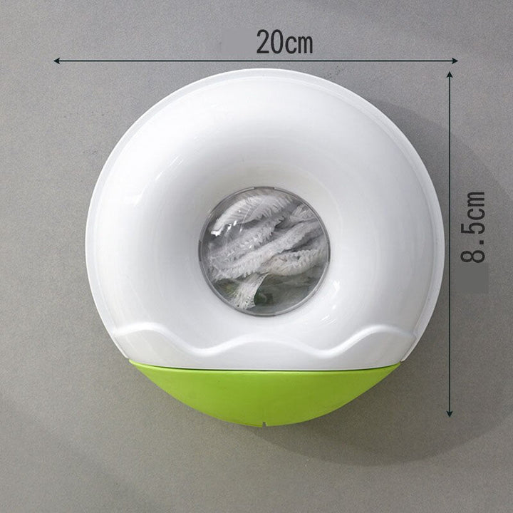 Lisslune | Self-Adhesive Plastic Bag Storage Dispenser