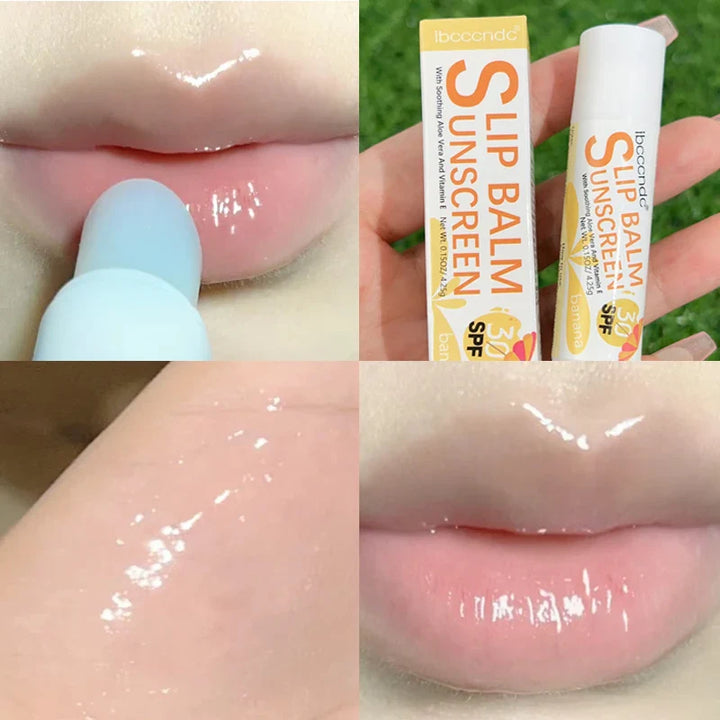 Rynx | Moisturizing Lip Balm Colorless Long-lasting Moisturizing Lipstick Reduces Lip Lines Anti-drying Moisture Fruit Lip Care Cosmetics