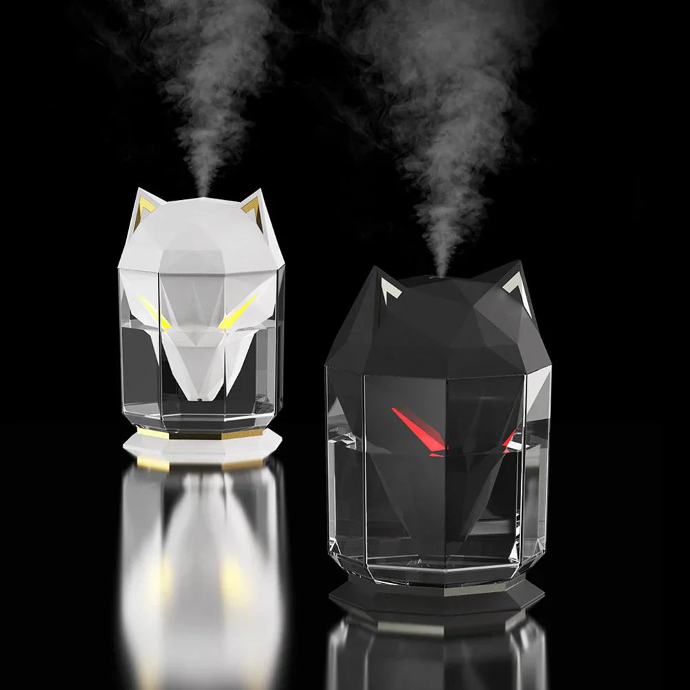 Lisslune | Wolf Head SB Aromatherapy Night Lamp Humidifier