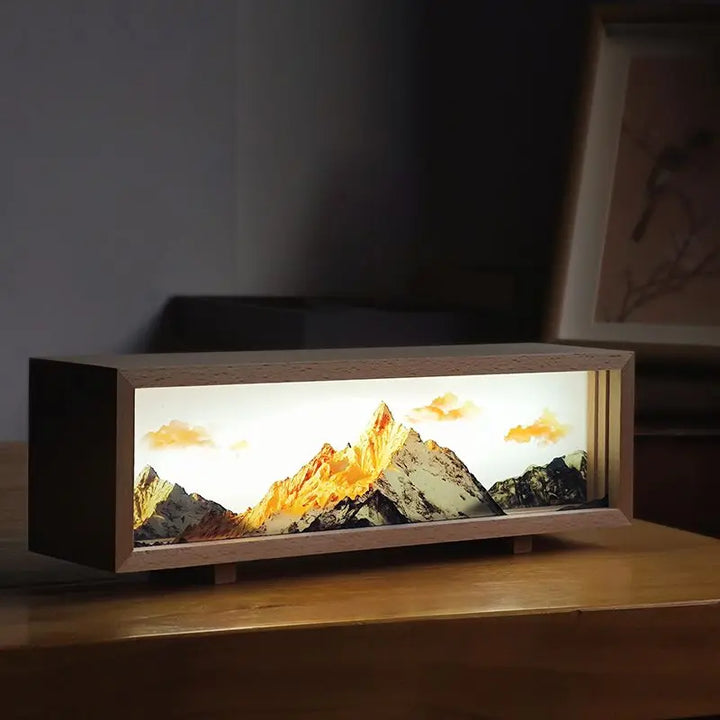 Lisslune | Dream Aura Interactive Desktop Artsy Canvas Lamp