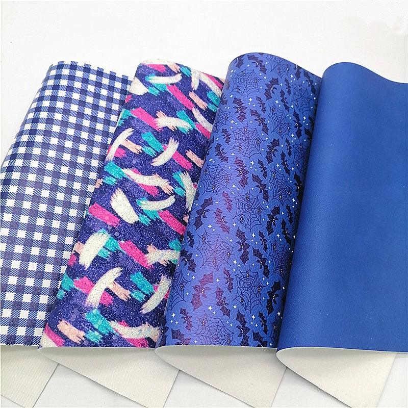 Lisslune | Elegant Sparkle Leather Craft Collection - Chic Plaid & Enchanting Spiderweb Designs