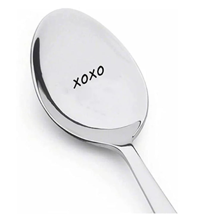 Rynx Valentine’s Day gift stainless steel milk coffee spoon love letter wedding souvenirs anniversary gift for girlfriend boyfriend