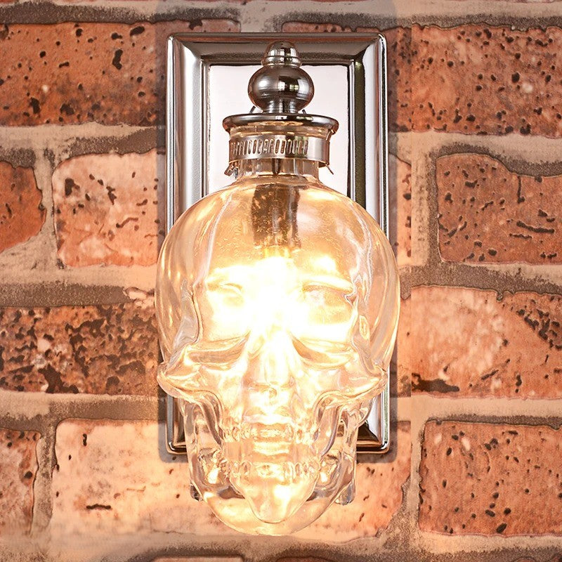 Lisslune | Gothic Skull Bottle Retro Wall Lamp