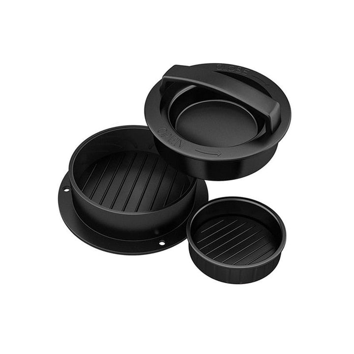 Lisslune | Stainless Steel Press for Stuffed Hamburger Patties