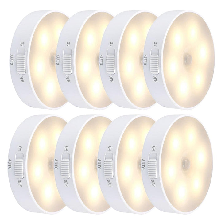 Lisslune | Sticky LED Motion Sensor Mini Night Lamp