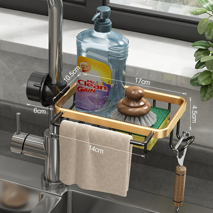 Lisslune | Kitchen Organizer Sink Drain Rack