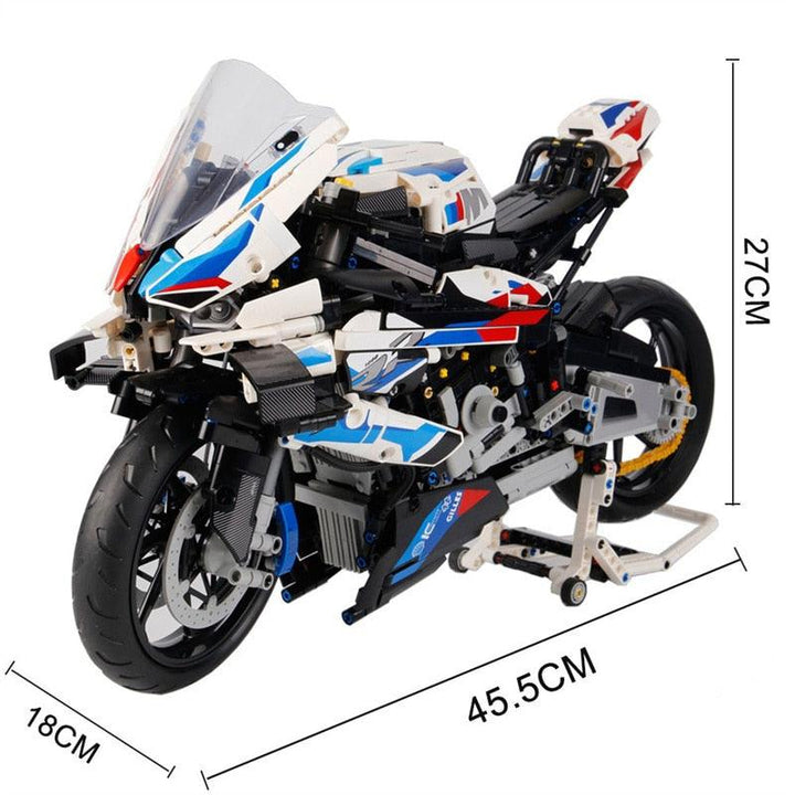 Lisslune | Advanced 1920-piece Knuckle Chopper motorcycle building kit
