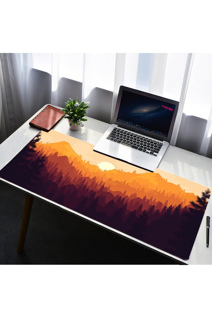 Lisslune | Forest Laptop Desk Pad