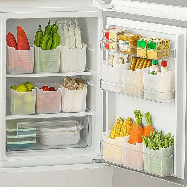 Lisslune | Refrigerator Side Door Food and Vegetable Organizer for Optimal Space Utilization