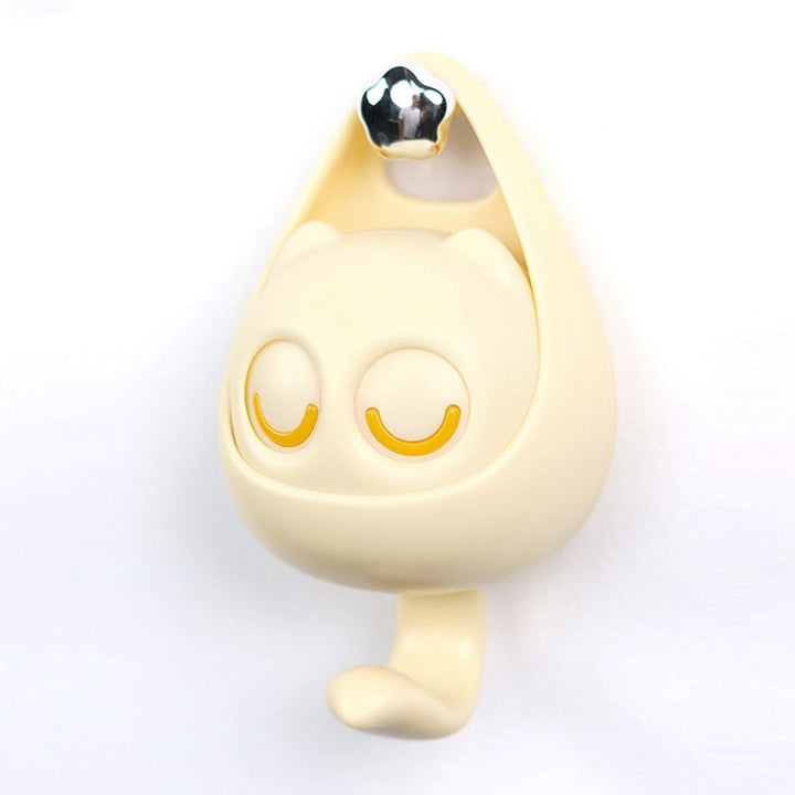 Lisslune | Cute Cat Punch Free Key Holder Hook