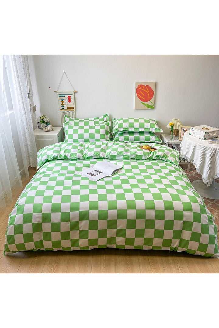 Lisslune | Checkered bedding collection