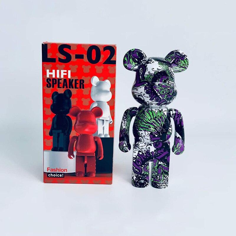 Lisslune | Vibrant Cartoon Bear Bluetooth Speaker for Stylish Interiors