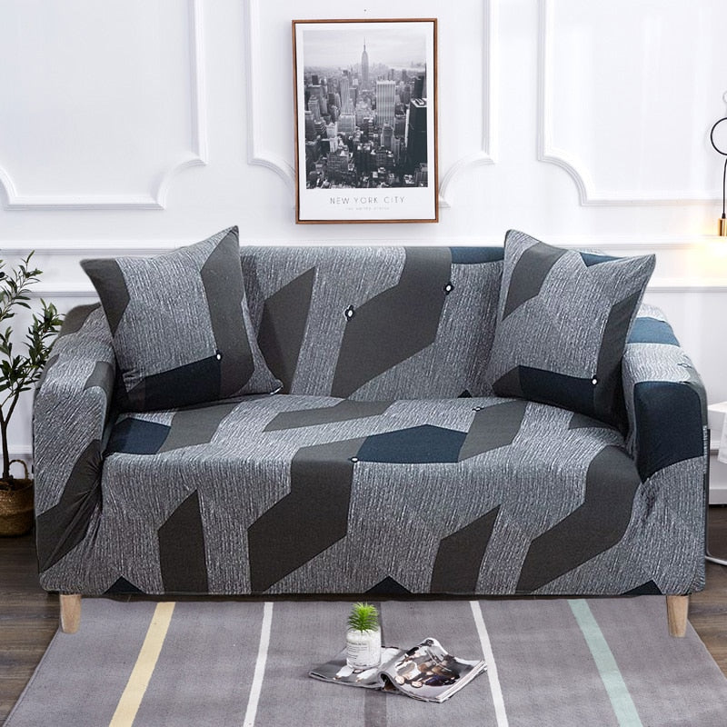 Lisslune | Modern Non-slip Colorful Elastic Sofa Cover