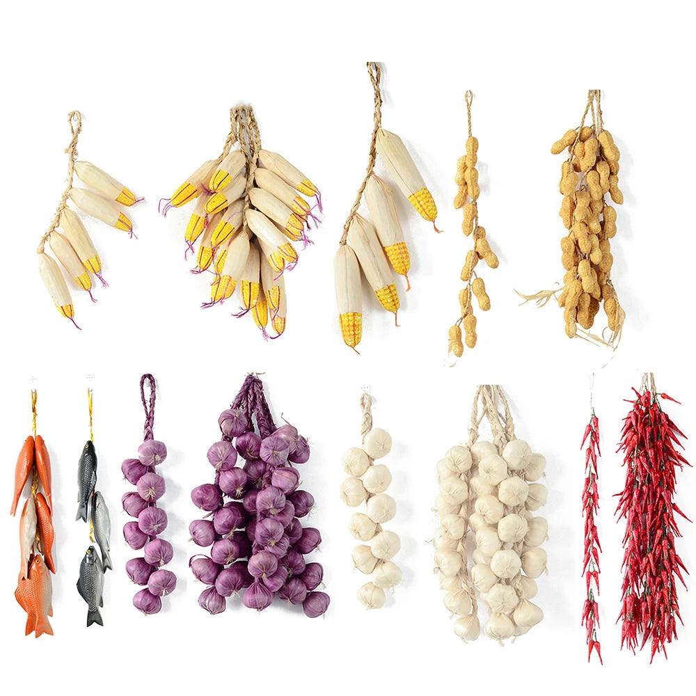 Lisslune | Realistic Foam Kitchen Decor: Life-like Artificial Fruit and Vegetable Collection