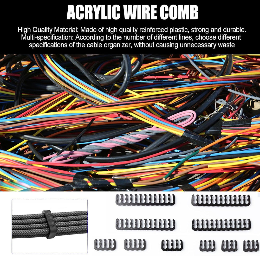 Lisslune | Premium PSU Cable Management Set for 3.0-3.6 mm Power Cables