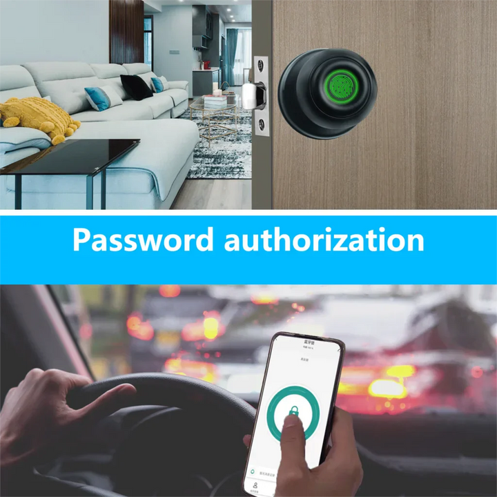 Lisslune | Touch Secure Fingerprint Smart Door Knob
