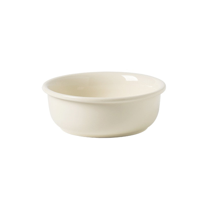 Lisslune | Misha Ceramic Elevated Cat Bowl with Wooden Stand
