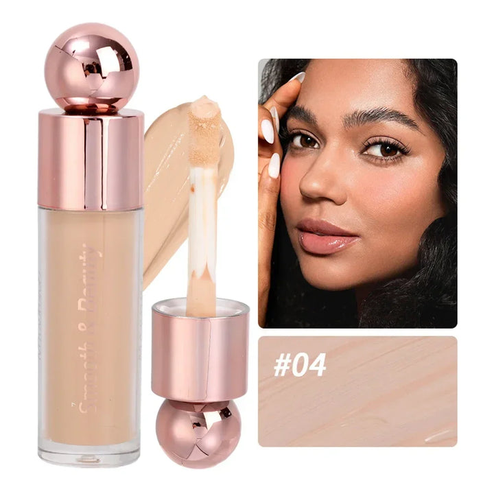Rynx | High coverage liquid concealer Long-lasting moisture base Invisible pores Dark circles Freckles Face contour Blush Makeup