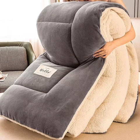 Lisslune | Premium Winter Blanket with Double Layer Flannel Fleece