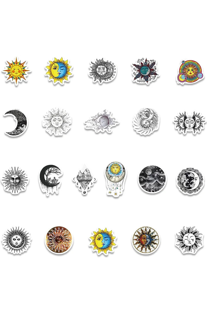 Lisslune | Moon Gothic Sticker