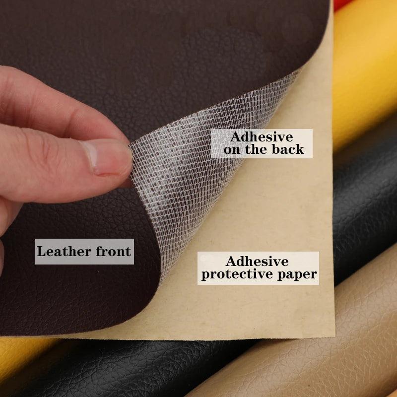 Lisslune | Leather Restoration Patch Set for DIY Sofas and Furniture Repair
