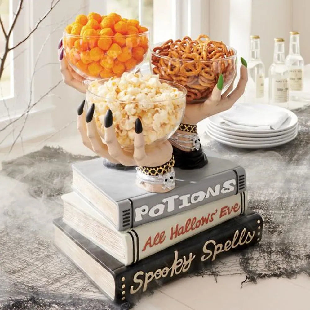 Lisslune | Witch Hand Vintage Resin Party Snack Holder