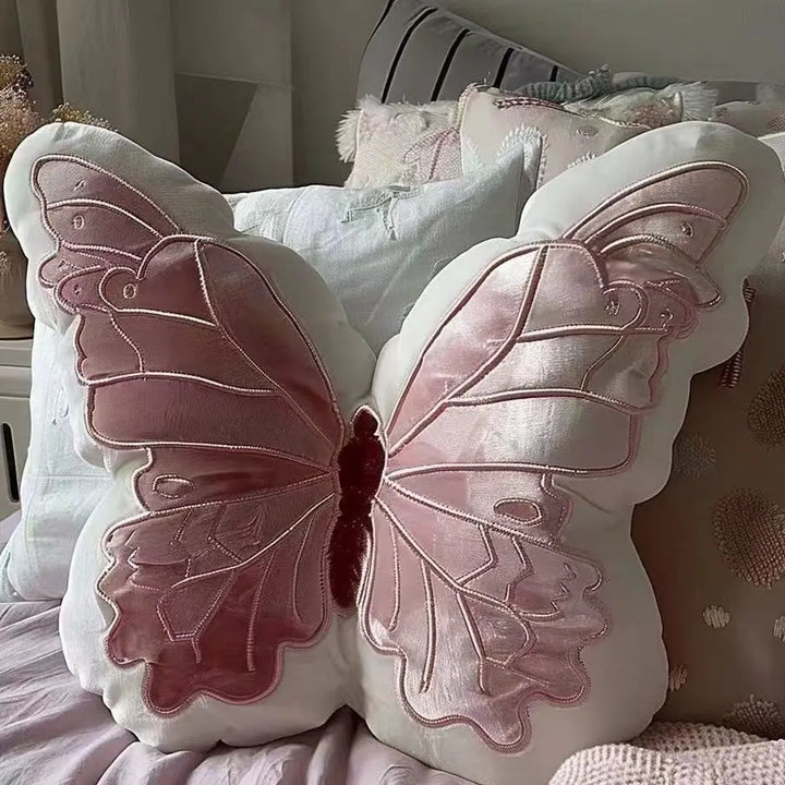 Lisslune | Fluttering Dreams Butterfly Pillow