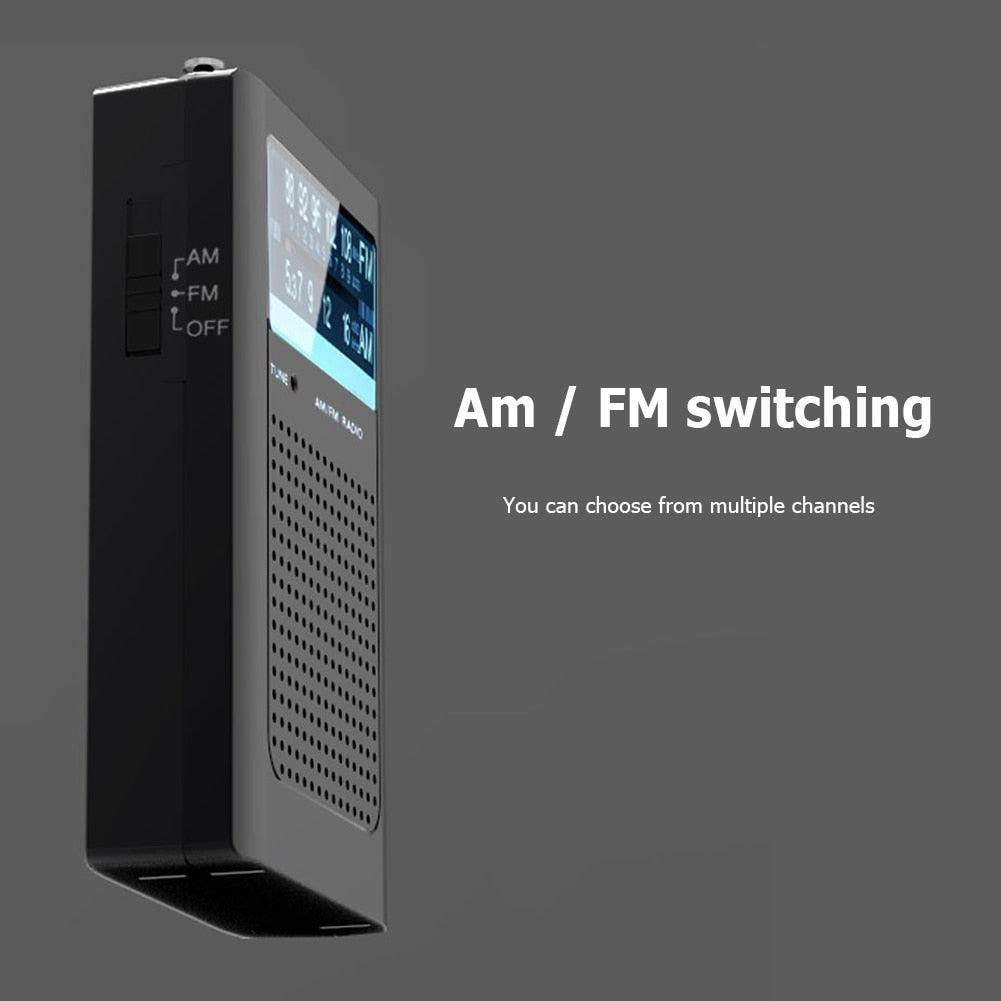 Lisslune | Seniors' Premium Sound AM/FM Radio with Headphone Jack