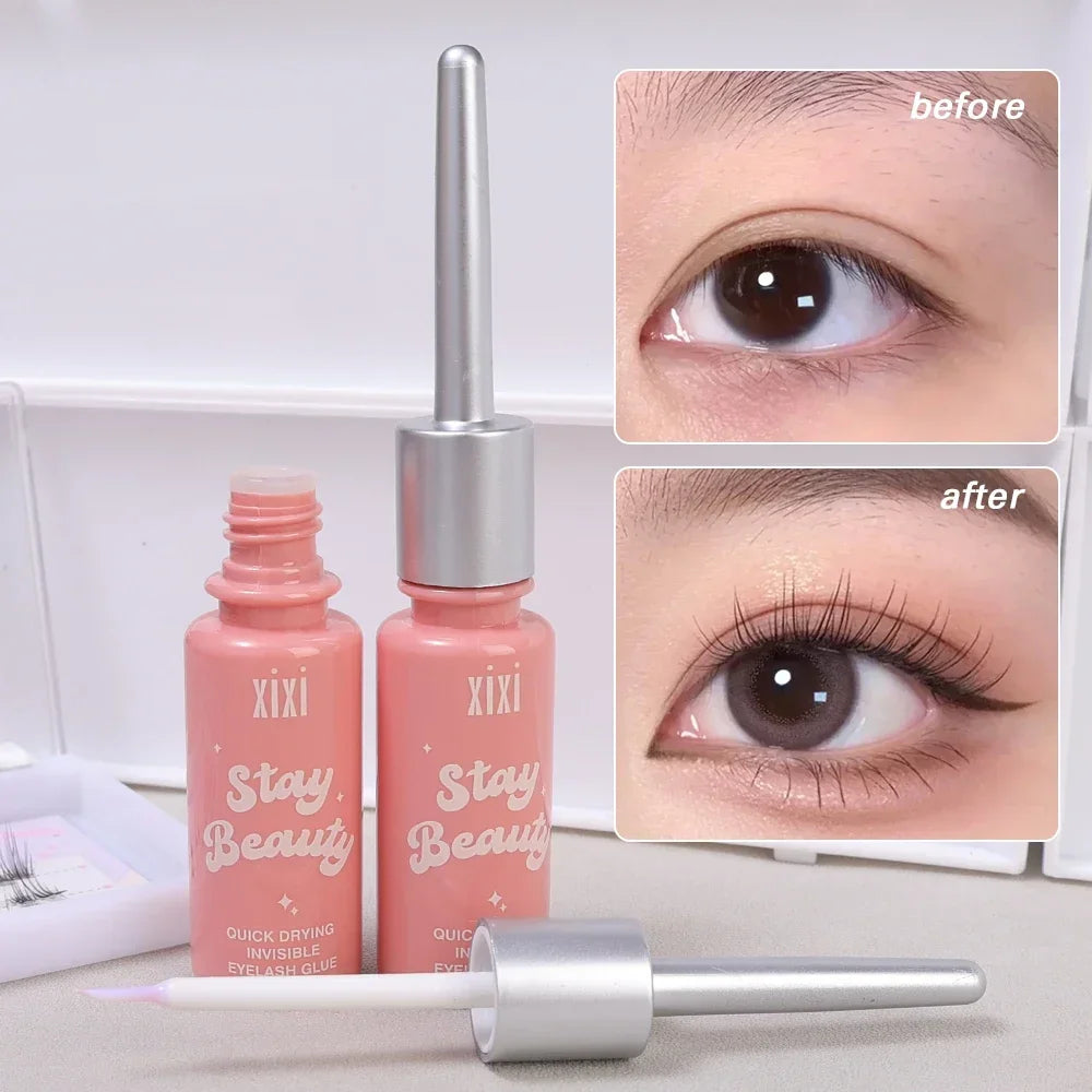 Rynx | Quick-drying invisible eyelash glue Styling transparent natural false eyelashes extension glue self-adhesive waterproof Makeup