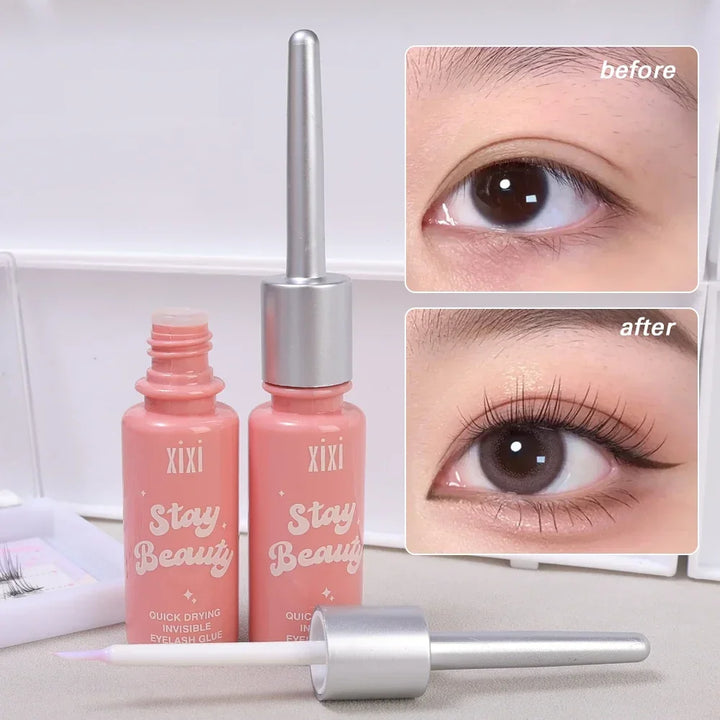 Rynx | Quick-drying invisible eyelash glue Styling transparent natural false eyelashes extension glue self-adhesive waterproof Makeup