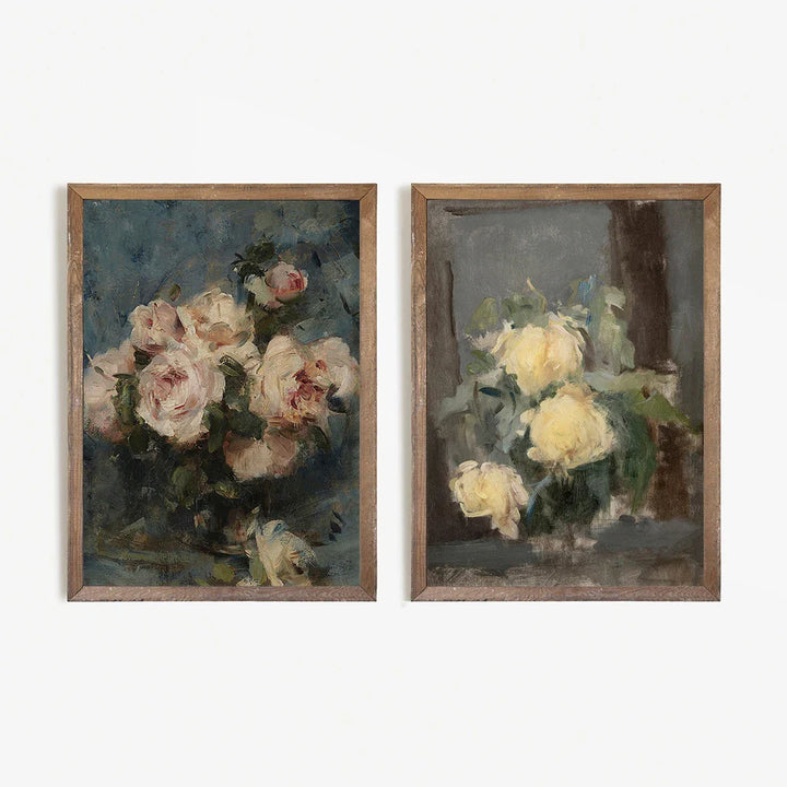 Lisslune | Floral Canvas Poster