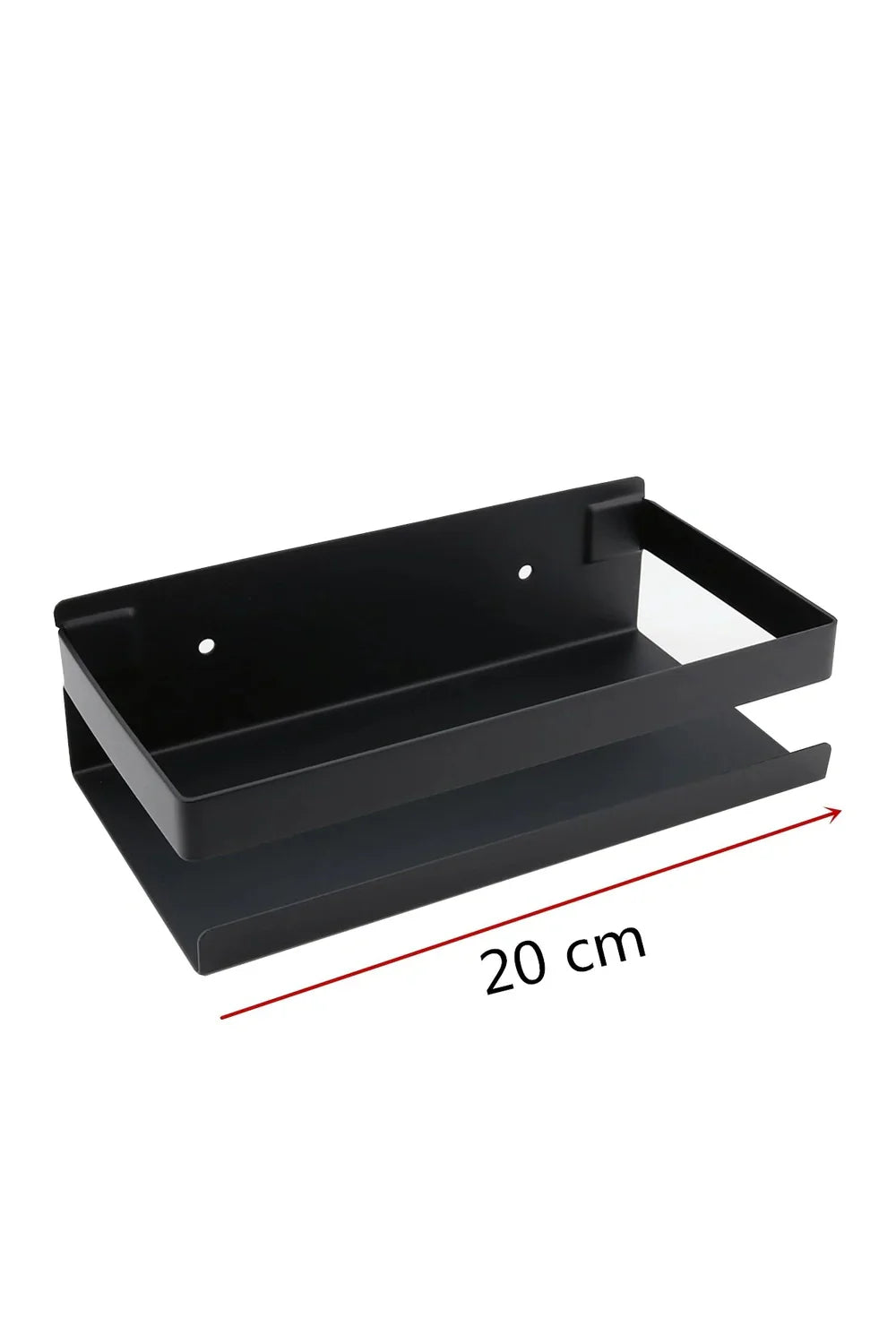 Lisslune | Modern black floating shelves