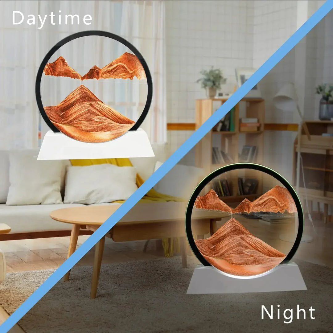 Lisslune | Moving Sand Table Lamp