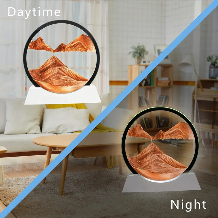 Lisslune | Moving Sand Table Lamp