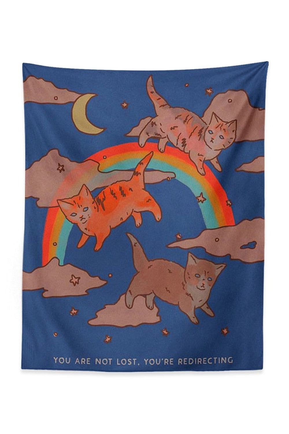 Lisslune | Cat Dreamy Wall Tapestry