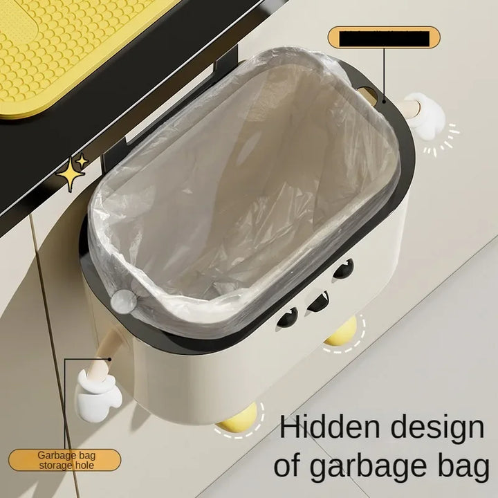 Lisslune | Surprised Face Hanging Trash Can