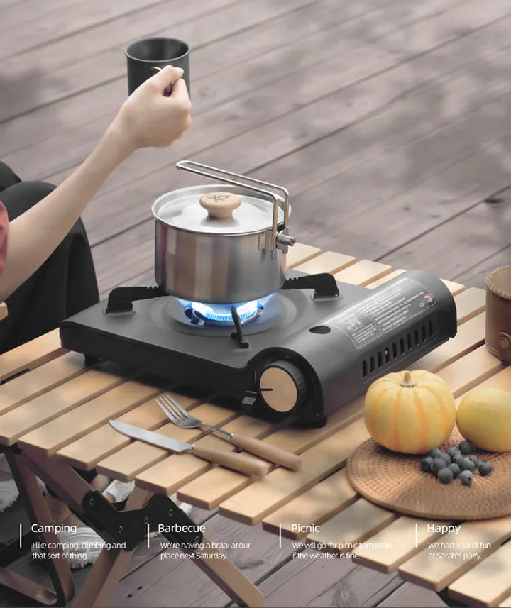 Lisslune | Camp Cuisine Mini Portable Gas Stove