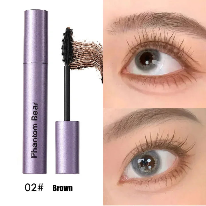Rynx | Black Brown Mascara Waterproof Long-lasting Lengthening Eyelashes Length-Effective Eyelashes Mascara Purple Eyelashes Makeup Cosmetics