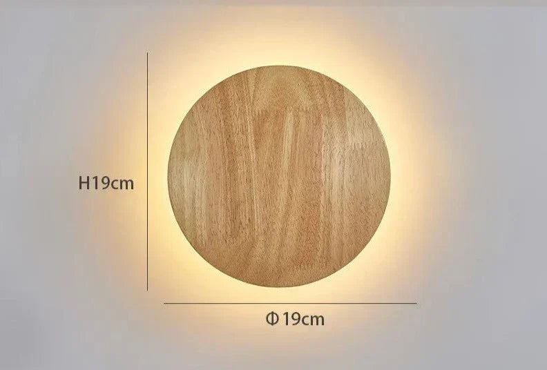 Lisslune | ForestLite - Wooden Wall Lamp