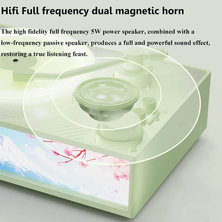 Lisslune | Vintage Design & LED Mood Lighting Wireless Aromatherapy Speaker