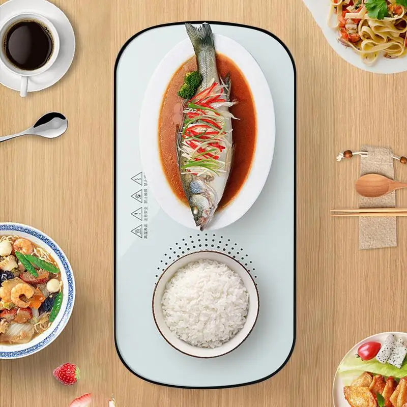 Skorter | Smart Electric Warming Tray | Adjustable Temperature Control | Keeps Food Hot with Constant Warmer Plate | Heating Food Essential