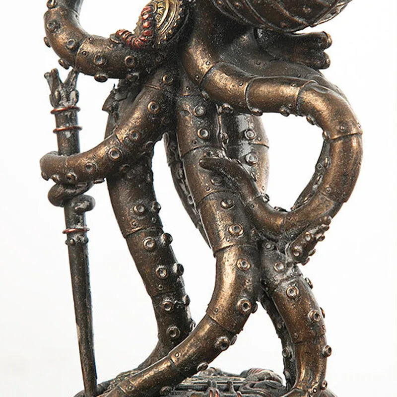 Lisslune | Steampunk Octopus Mechanical Traveler Figurines Home Decors