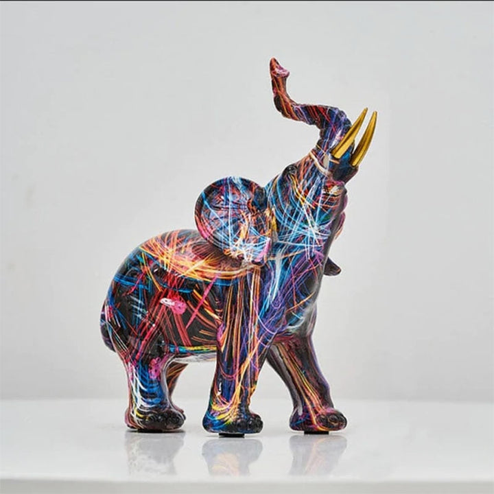 Lisslune | EleGance – Artistic Abstract Elephant